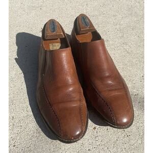 Slip‎ On Loafers Size 10 Bostonian Hazelnut Leather Men’s Loafers Brown EUC